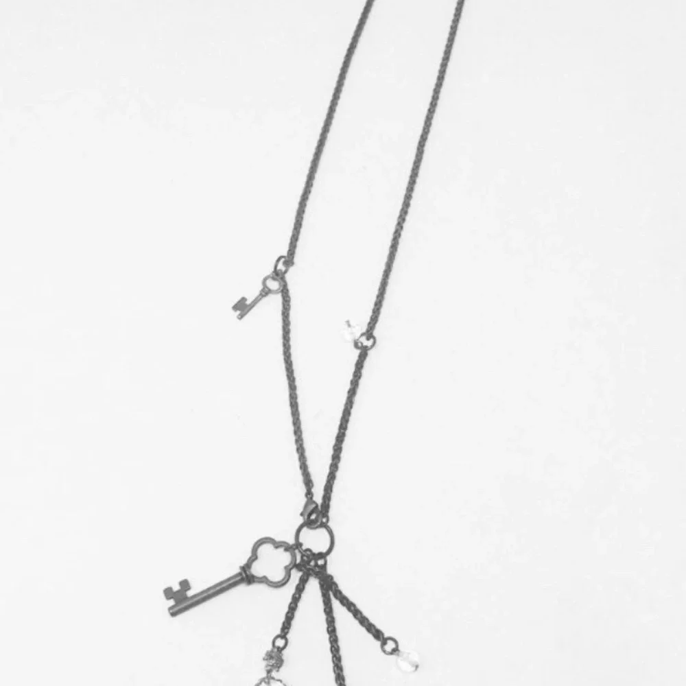Boho Necklace, Key Charm Necklace, Be Amazing, Bohemian Style, Antique Brass